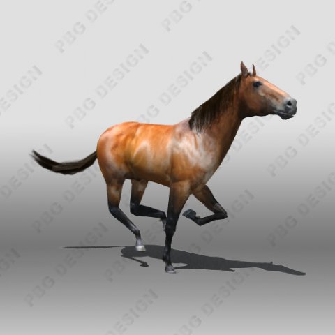horse Modelo 3D .c4d .max .obj .3ds .fbx .stl .blend 