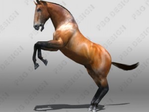 horse Modelo 3D