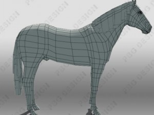 horse Modelo 3D