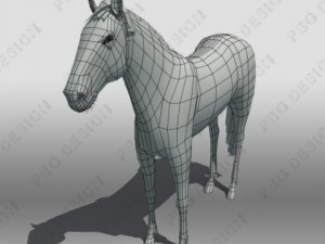 horse Modelo 3D