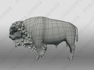buffalo 3D Model