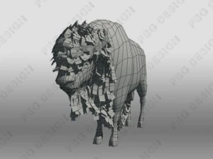 buffalo 3D Model