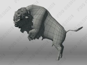 buffalo 3D Model