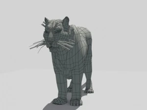 black panther 3D Model