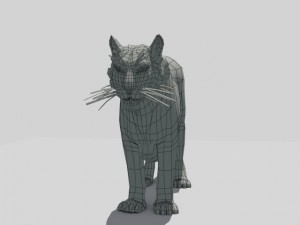 mountain lion Modelo 3D