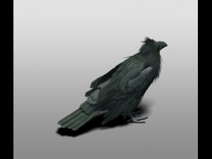 raven Modelo 3D