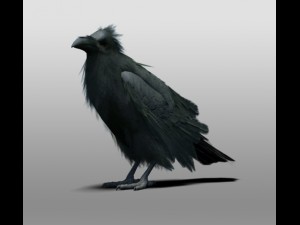 raven Modelo 3D