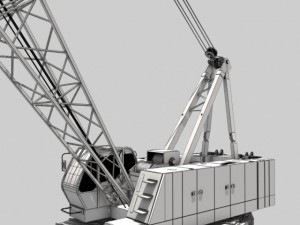 yard crane Modello 3D