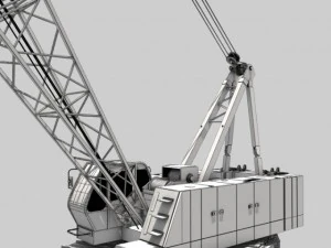 यार्ड क्रेन 3D मॉडल