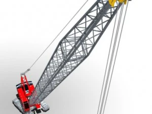 यार्ड क्रेन 3D मॉडल