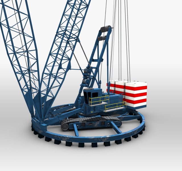 ringer crane Modèle 3D .c4d .max .obj .3ds .fbx .stl .blend 