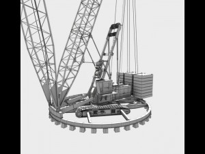 ringer crane Modèle 3D