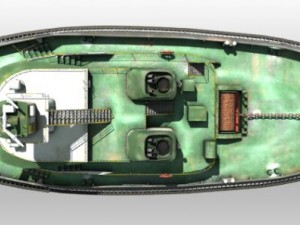 tug boat Modèle 3D