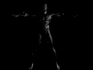 dark ninja Modello 3D