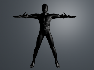 dark ninja 3D Model