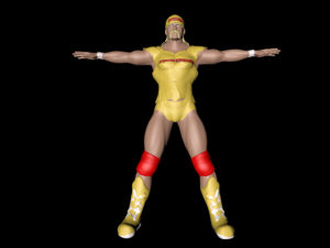 hulk hogan Modello 3D
