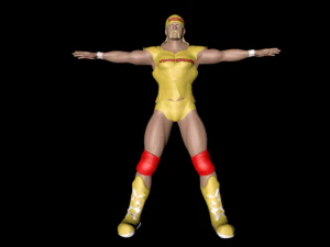 hulk hogan Modelo 3D