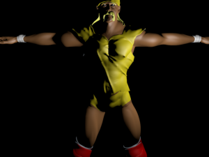 hulk hogan 3D Model