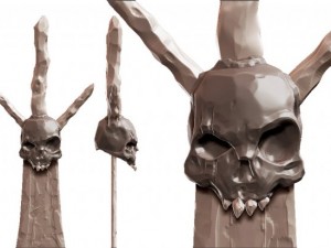 decorative sword 3D Model
