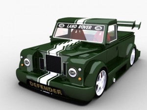 land rover defender 3D Model