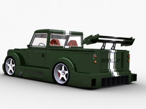 land rover defender 3D Model