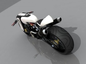motorcycle concept Modèle 3D