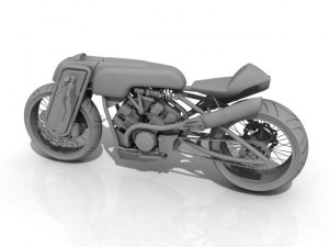 motorcycle concept Modèle 3D