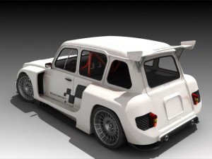 renault 4 trophy 3D मॉडल