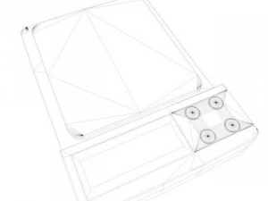 skala cyfrowa Model 3D