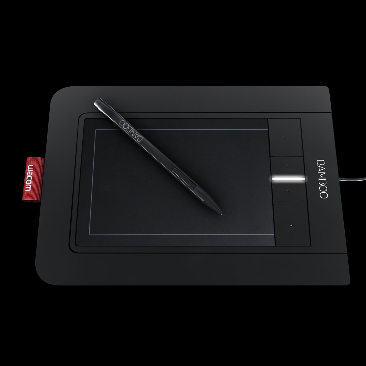 Wacom Bamboo Pen CTL-460 USB Graphics Drawing Tablet Black with Pen L12 |  eBay