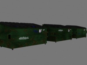 dumpsters 3D Model