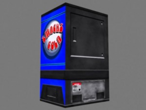 soda machine Modello 3D