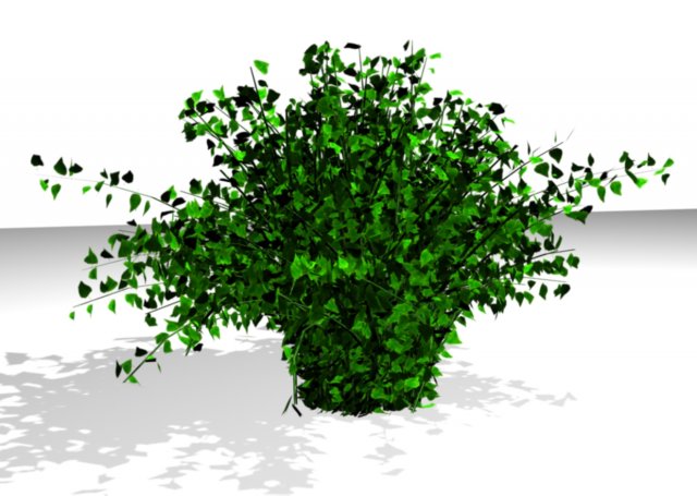 3d bush model 3D Model .c4d .max .obj .3ds .fbx .stl .blend 