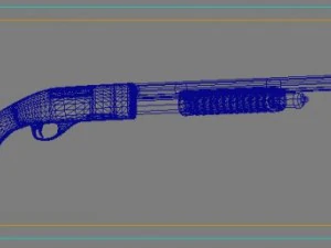 fucile Modello 3D