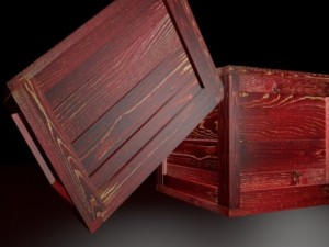 woodred box Modello 3D