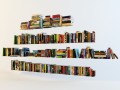 books Modello 3D