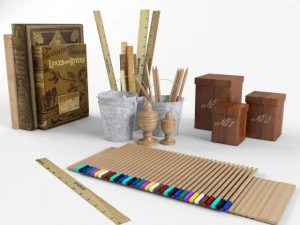 装饰套装 3D 模型