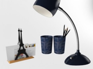 table chair decor 3D Model