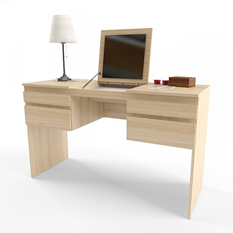 ikea  dressing table Modelo 3D .c4d .max .obj .3ds .fbx .stl .blend 