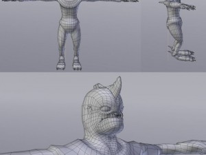 swampmonster Modello 3D