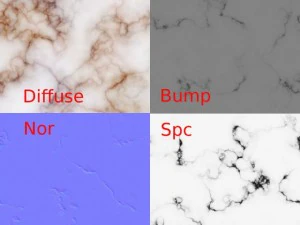 seamless marble png exr CG Textures