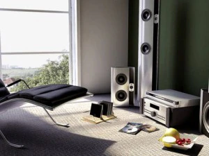 multimediale ruimte 3D Model