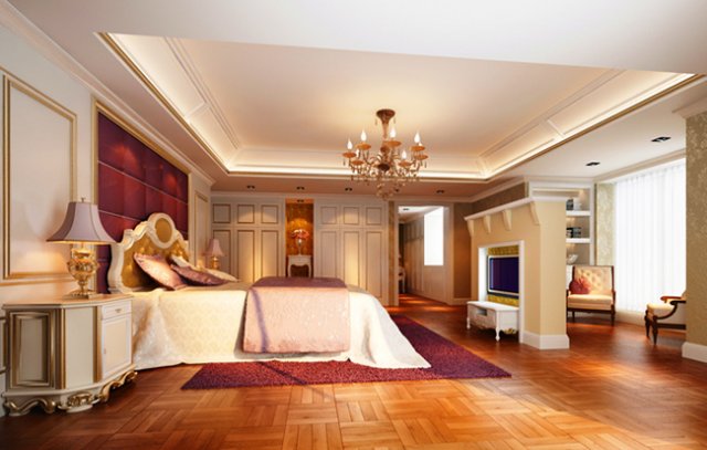 wonderfu bedroom Modelo 3D .c4d .max .obj .3ds .fbx .stl .blend 