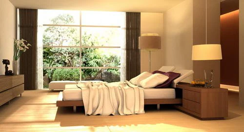 beautiful 3d model of the bedroom 3D Model .c4d .max .obj .3ds .fbx .stl .blend 