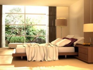 beautiful 3d model of the bedroom 3D-Modell