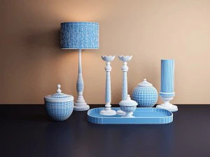 jewelry modern dream of paris art 3D Model