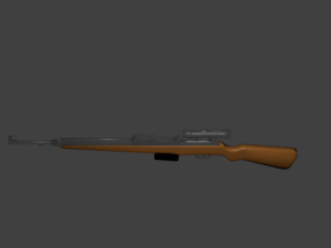 german k43 sniper rifle Model 3D