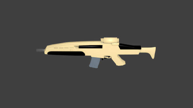 xm8 carbine 3D मॉडल .c4d .max .obj .3ds .fbx .stl .blend