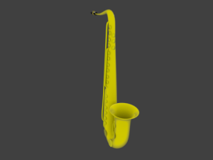 saxophone 3D-Modell