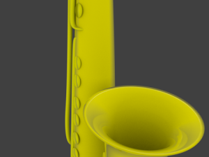 saxophone 3D-Modell